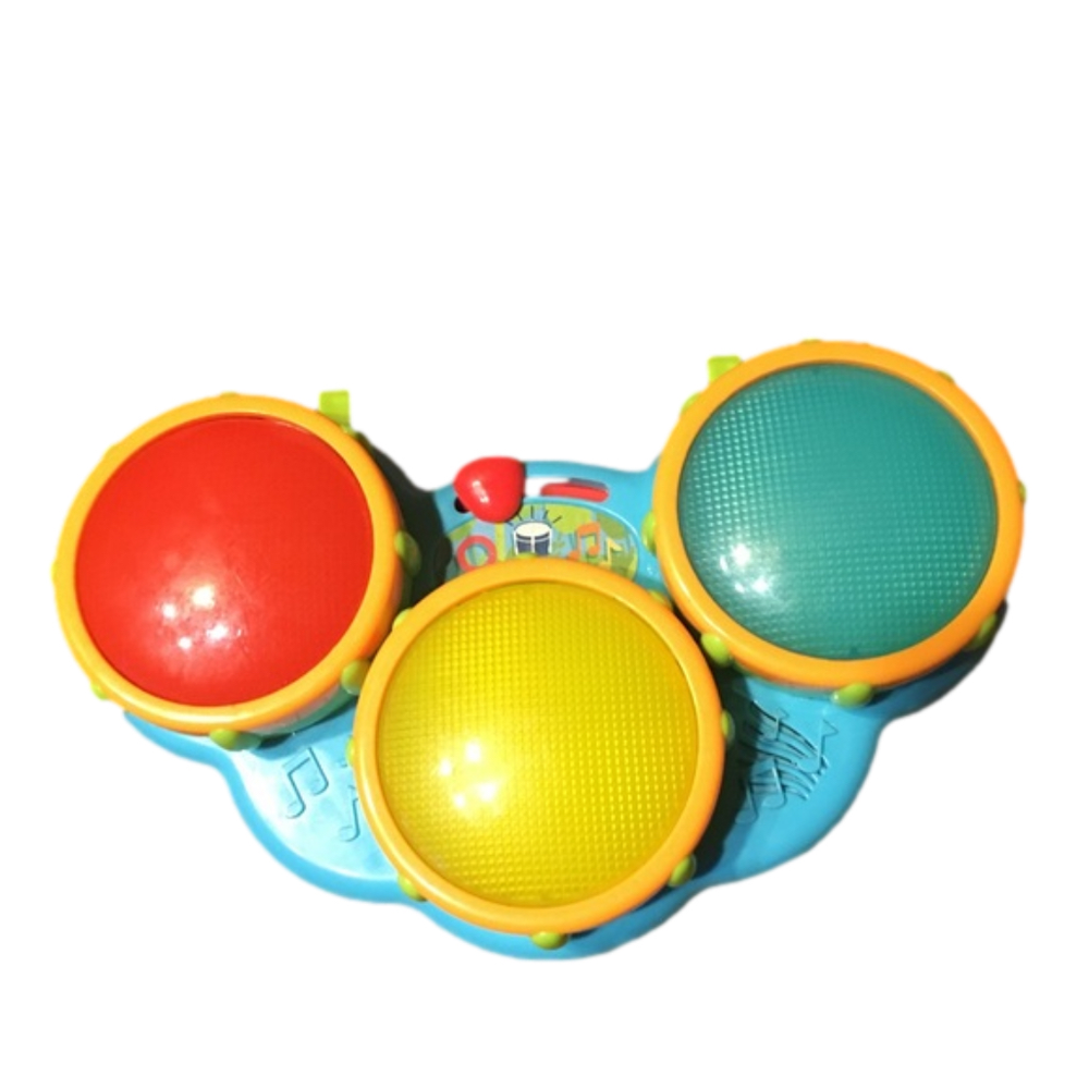 Bright starts safari Beats music drum toy with lights